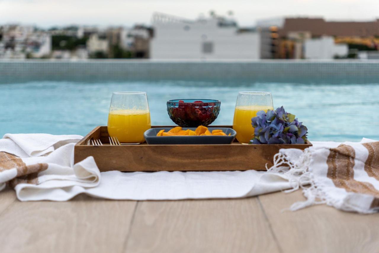 Fancy 3 Bedroom Apartments In Downtown Playa Rooftop Pool Gym Playa del Carmen Eksteriør billede